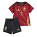 Belgio Kevin De Bruyne #7 Prima Maglia Bambino Europei 2024 Manica Corta (+ Pantaloni corti)